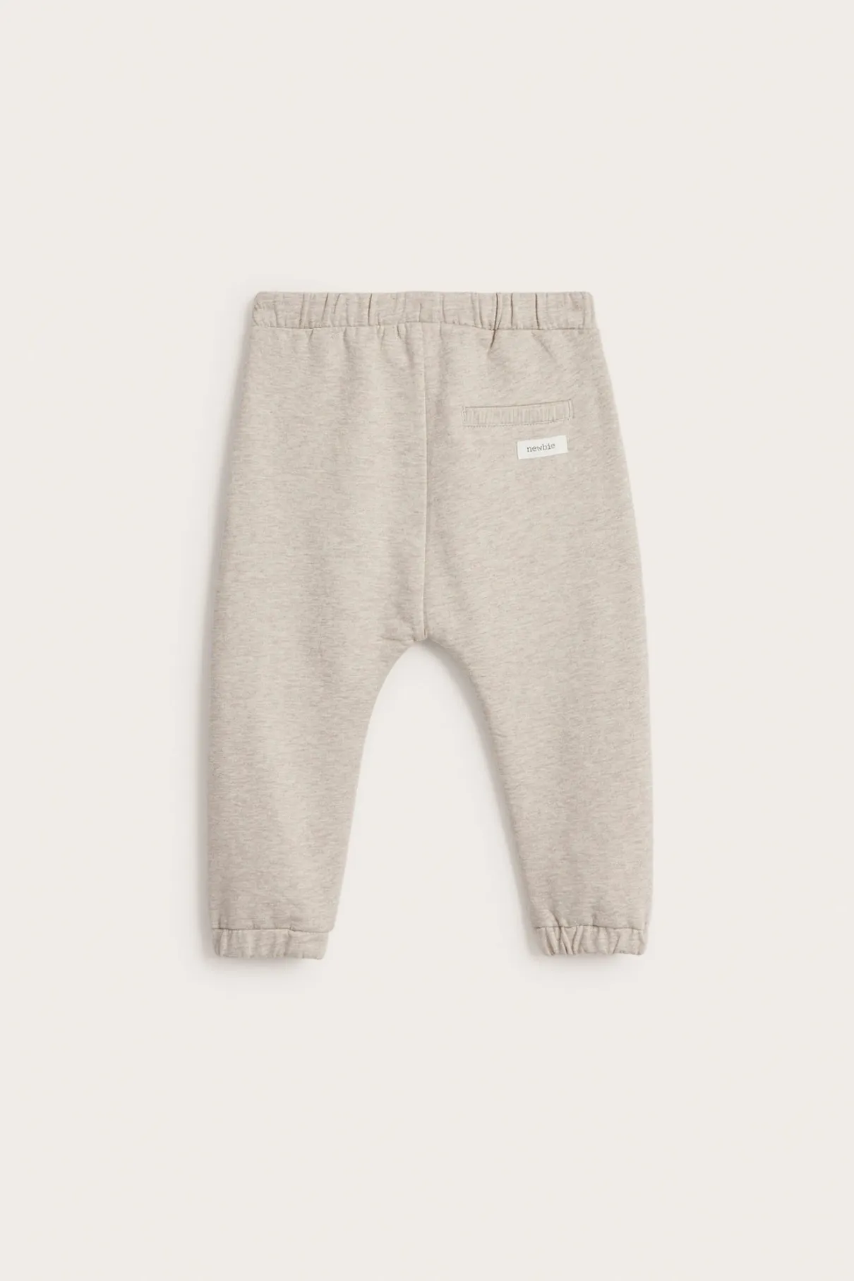 Baby beige jogging trousers