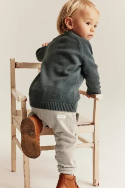 Baby beige jogging trousers