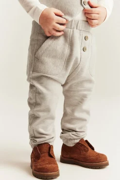 Baby beige jogging trousers