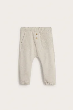 Baby beige jogging trousers