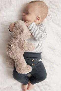 Baby blue basic leggings