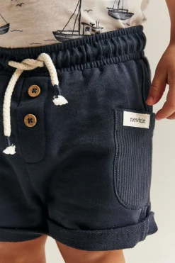 Baby blue tricot shorts