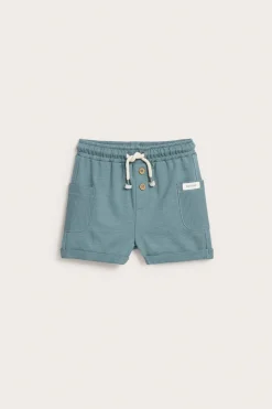 Baby blue tricot shorts