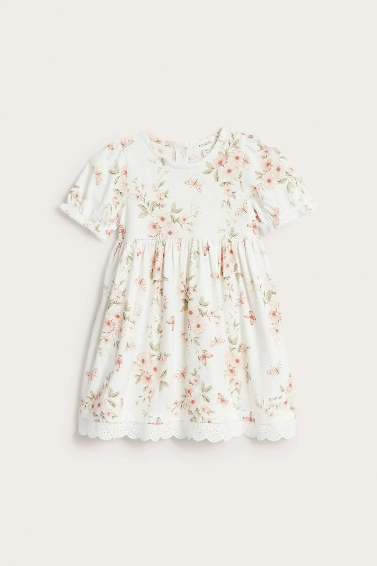 Baby butterfly floral dress