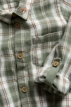 Baby collared shirt bodysuit