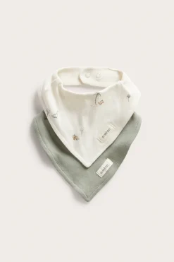 Baby dinosaur bibs (2-pack)