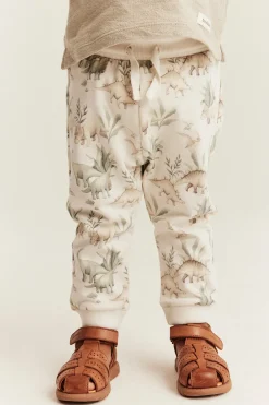 Baby dinosaur print joggers