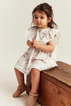 Baby floral frilled dress