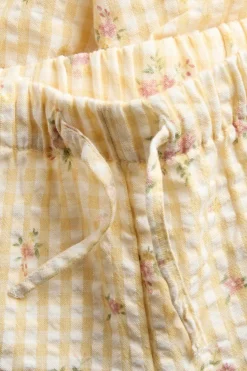 Baby floral woven trousers