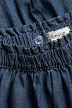 Baby & kids' blue denim skirt with frills
