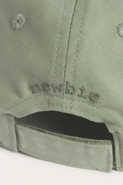 Baby & kids’ green cap with hedgehog embroidery