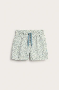 Baby & kids' green floral swimming trunks