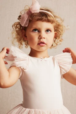 Baby & kids' pink ballerina mesh dress
