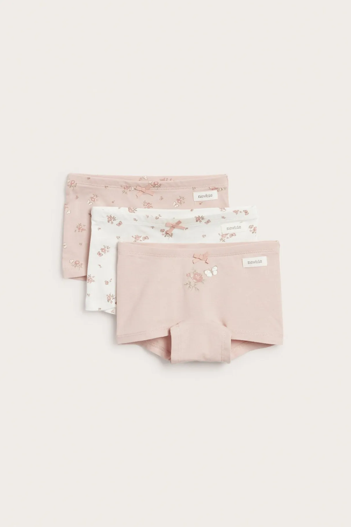 Baby & kids pink floral boxer briefs 3-pack
