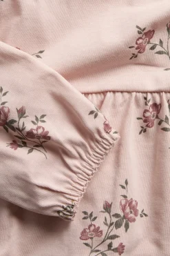 Baby & kids pink floral peplum top