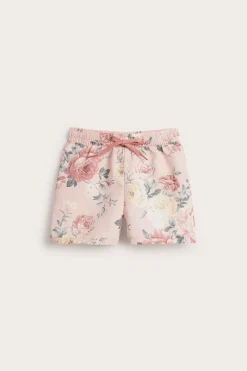 Baby & kids pink floral swimming trunks
