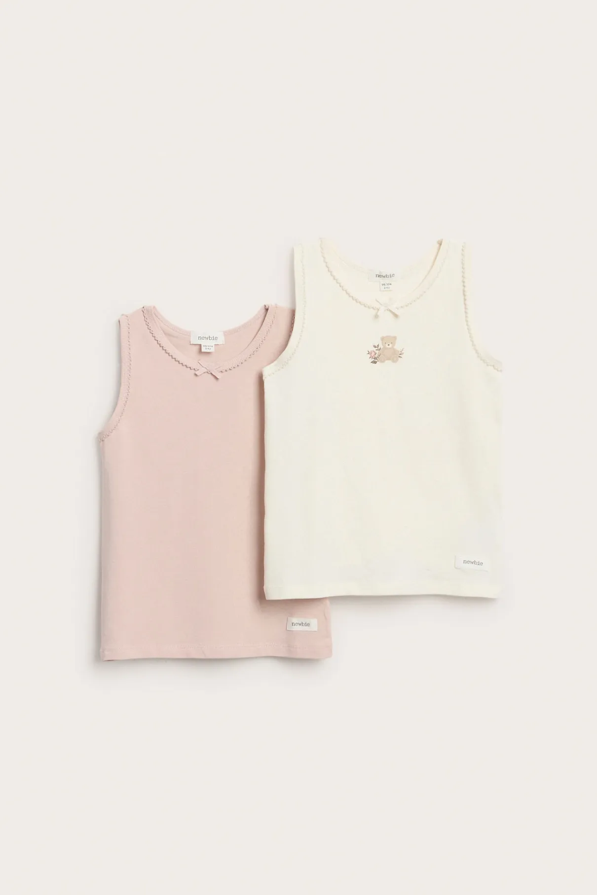 Baby & kids pink tank top 2-pack