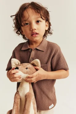 Baby & Kids textured knit top