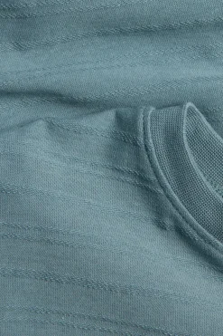 Baby & kids turquoise textured T-shirt