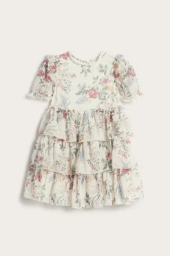 Baby & Kids white floral chiffon dress