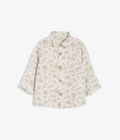 Baby & Kids white floral shirt