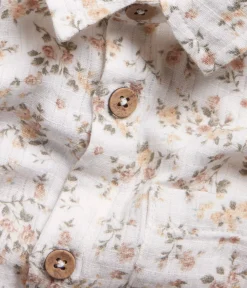 Baby & Kids white floral shirt