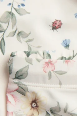 Baby & kids' white floral UV trunks