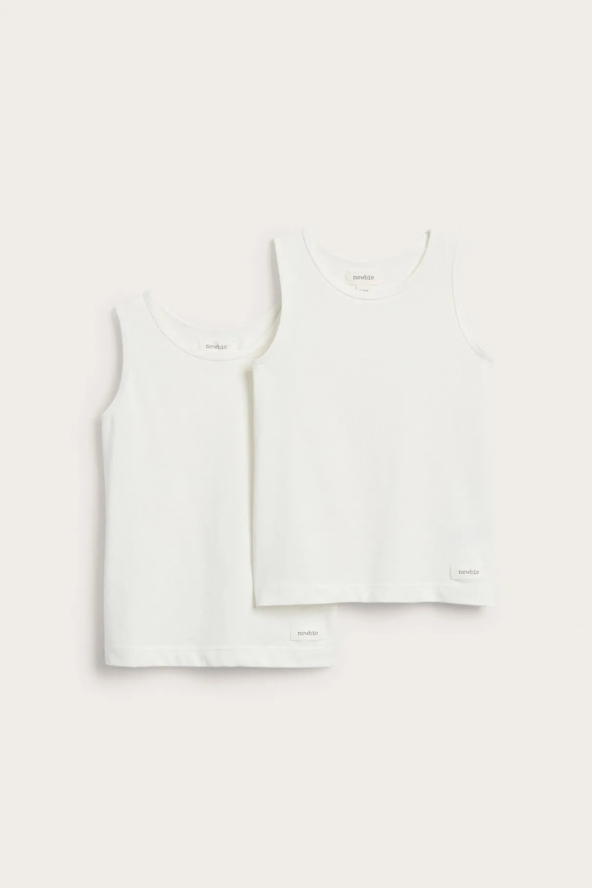 Baby & kids' white 2-pack singlets