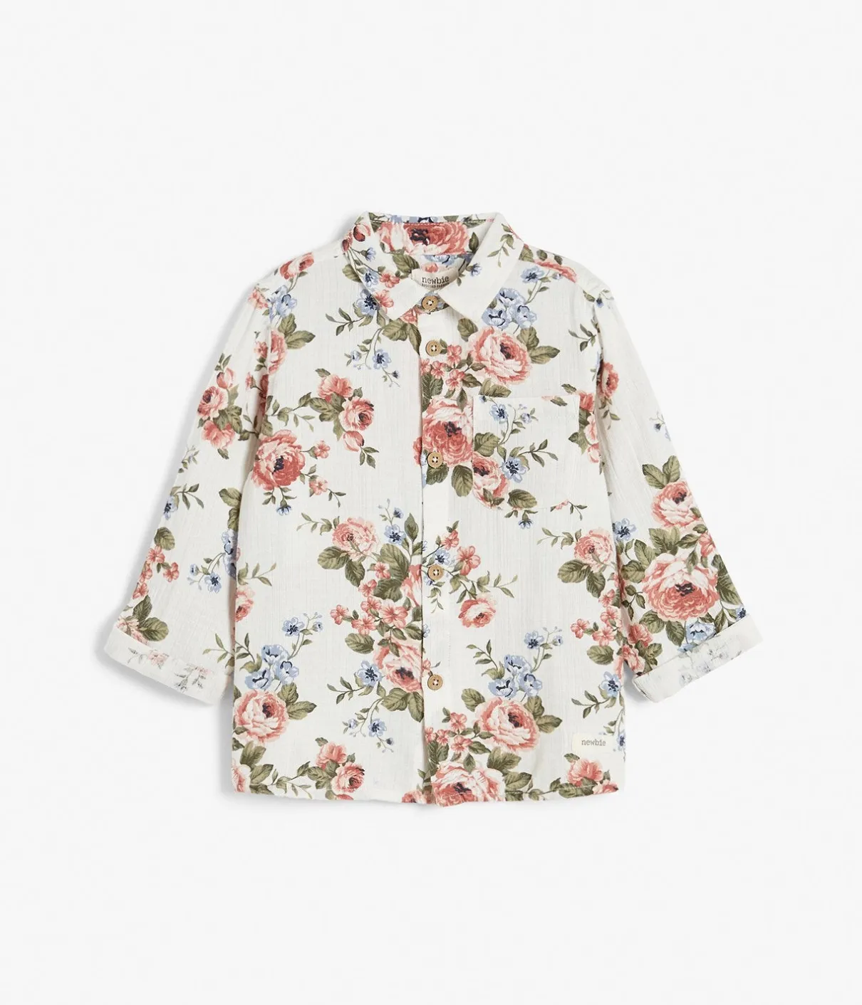 Baby & kids white rose shirt
