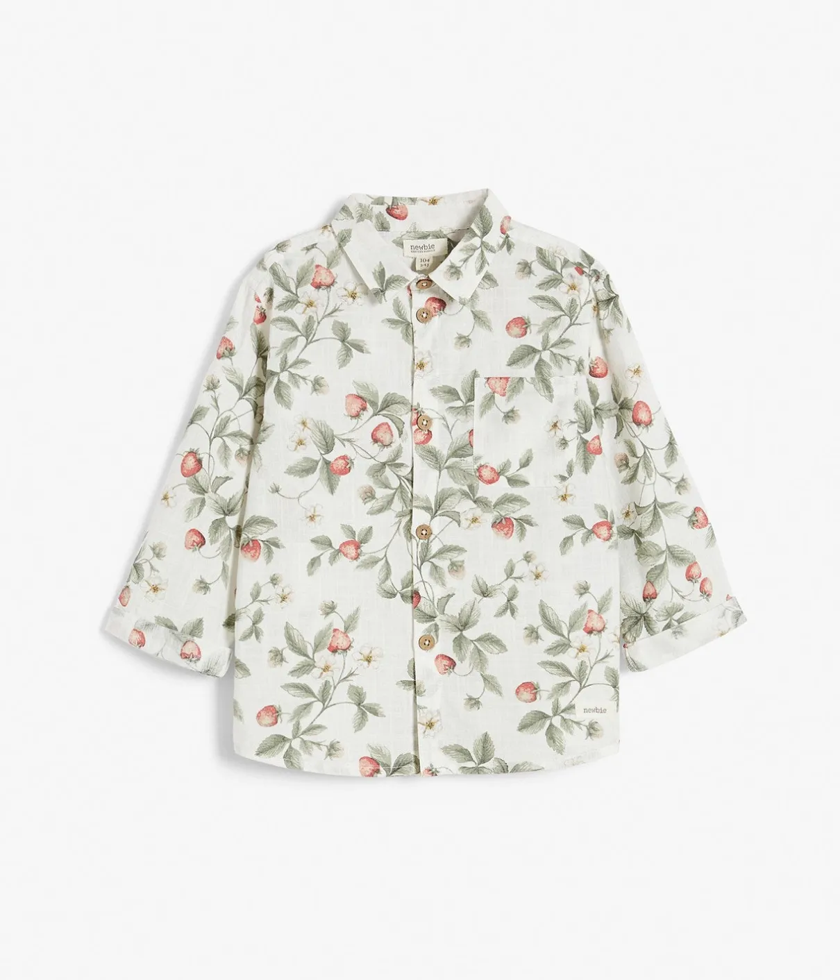 Baby & kids white strawberry shirt