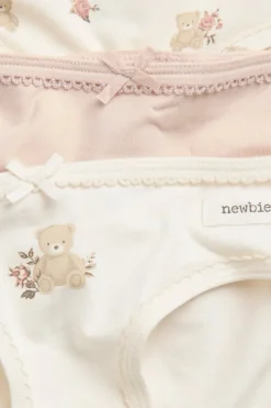 Baby & kids white teddy bear briefs 3-pack