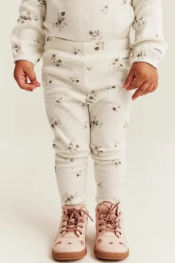 Baby Leggings with floral berries