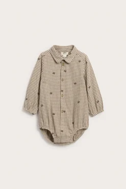 Baby shirt bodysuit with teddy bears
