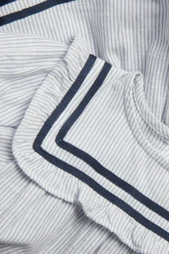 Baby short-sleeve striped dress