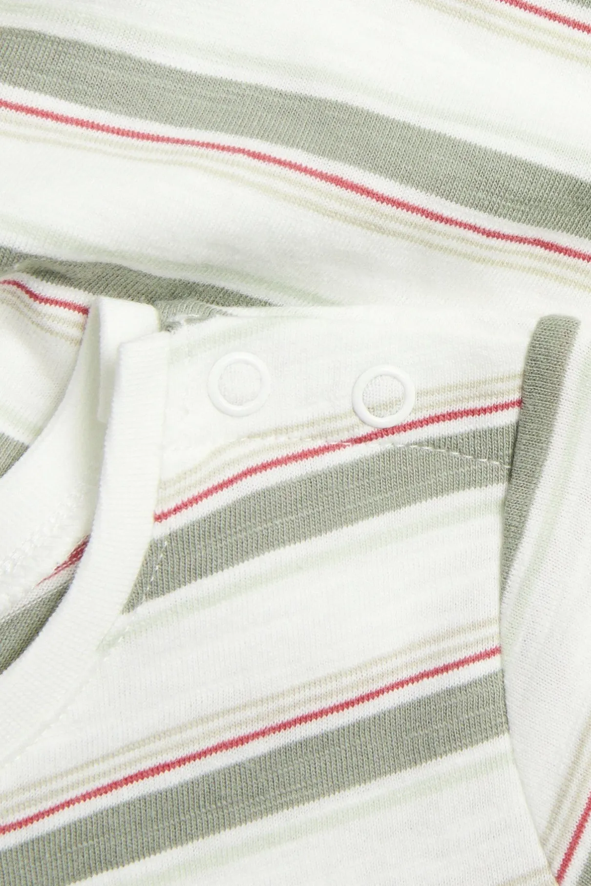 Baby striped slub tricot bodysuit