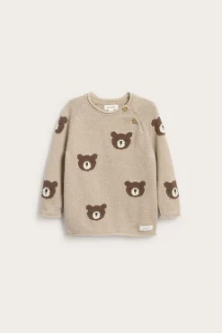 Baby sweater with bears