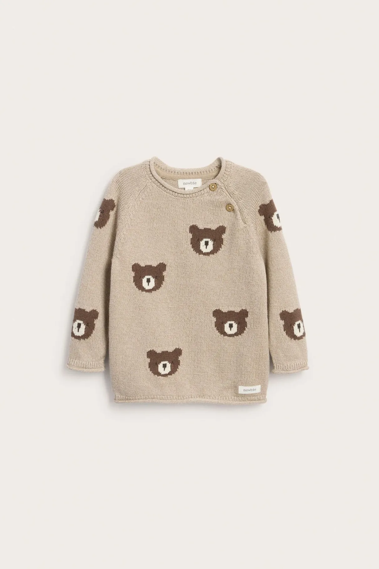 Baby sweater with bears