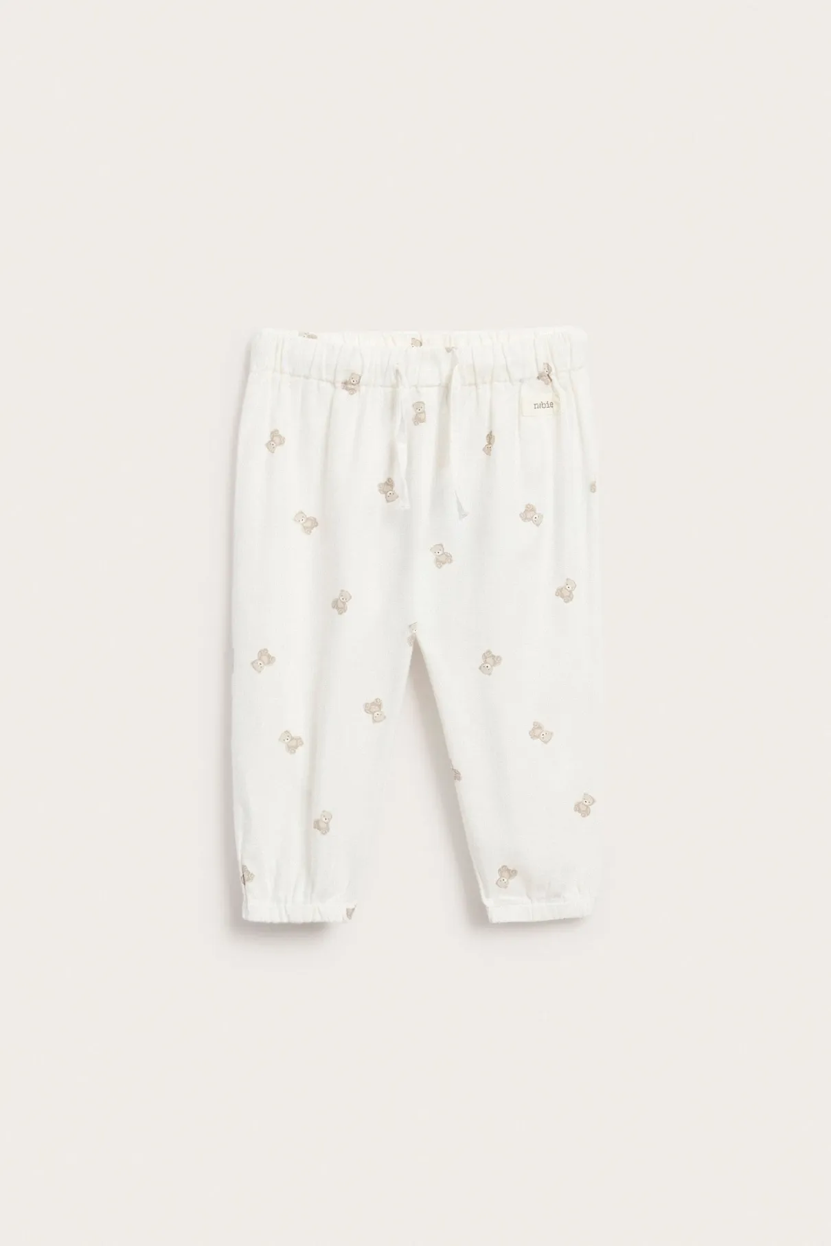 Baby teddy bear theme trousers