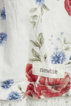 Baby white floral dress