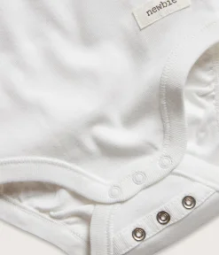 Baby white sleeveless bodysuit
