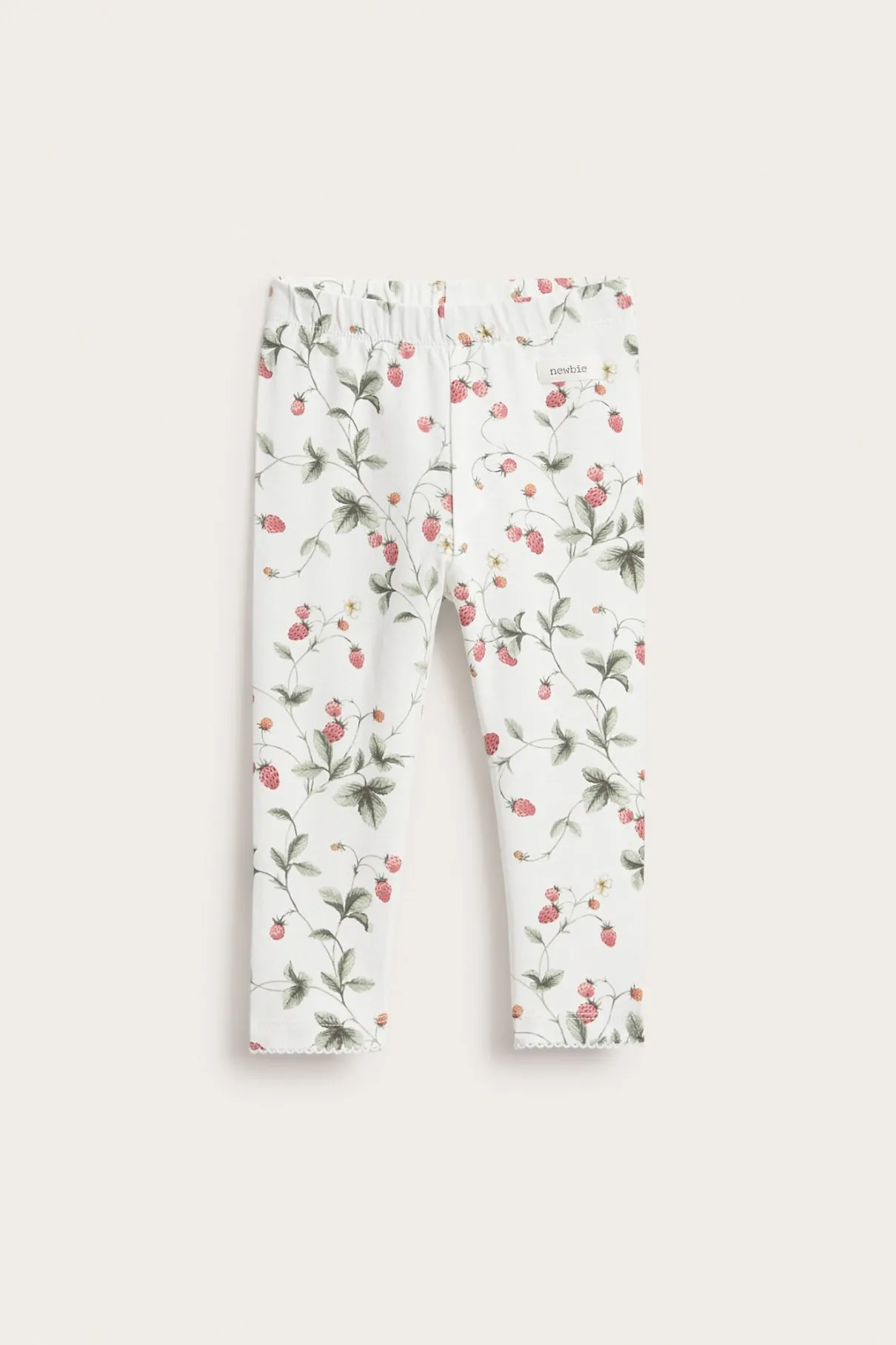 Baby wild strawberry leggings