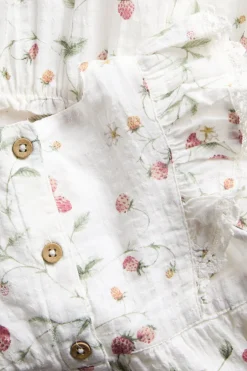 Baby wild strawberry print dress