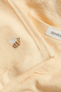 Baby yellow bumblebee shorts