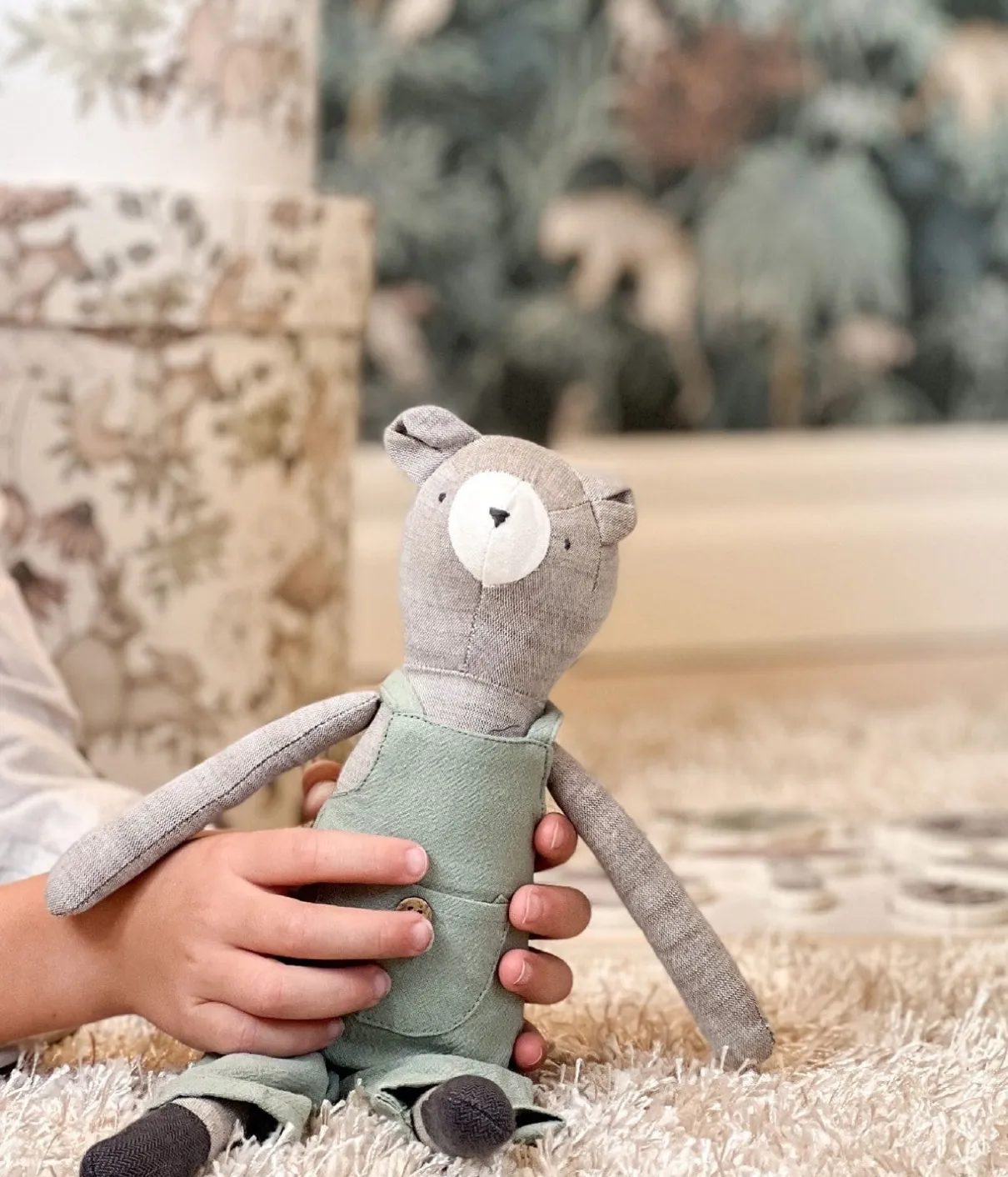 Bear soft toy