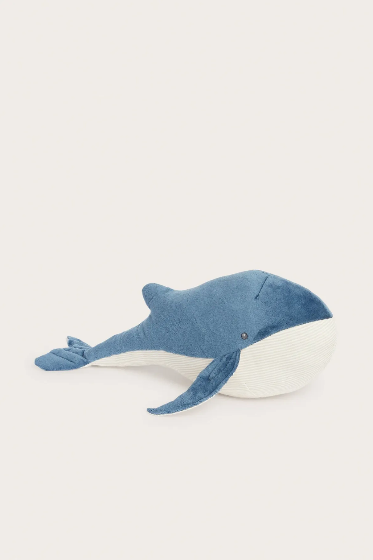 Blue whale cuddly toy