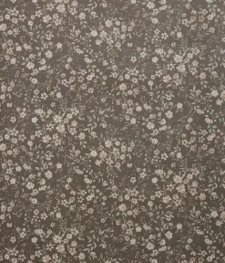 Florence brown floral wallpaper