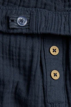 Kids blue muslin trousers