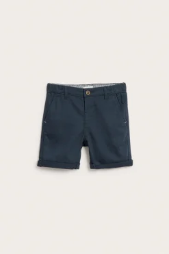 Kids blue shorts with pockets