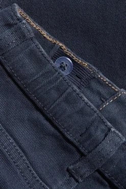 Kids blue woven twill trousers