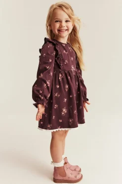 Kids floral jersey dress